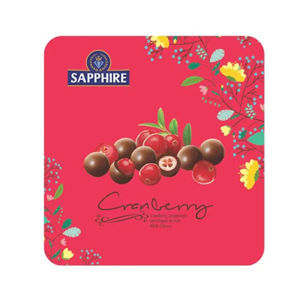 Sapphire Chocolate Cranberry With Milk Choco